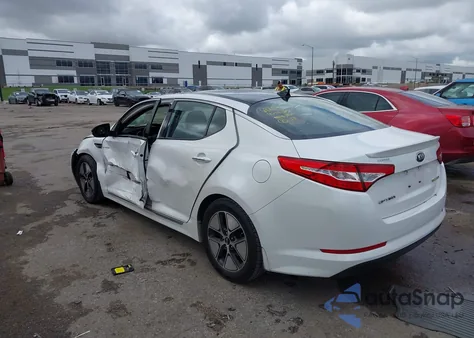 2013 Kia Optima Hybrid Ex из США, поврежденный, VIN KNAGM4AD7D5047298